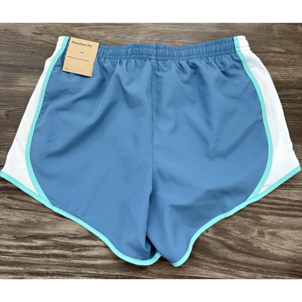 SOLD
 Dri Fit Tempo Shorts Large Aegean Storm Blue Moisture Wicking Liner - Picture 4 of 11